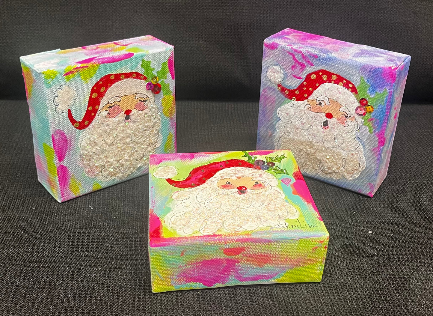 Santa Canvas 4 x 4