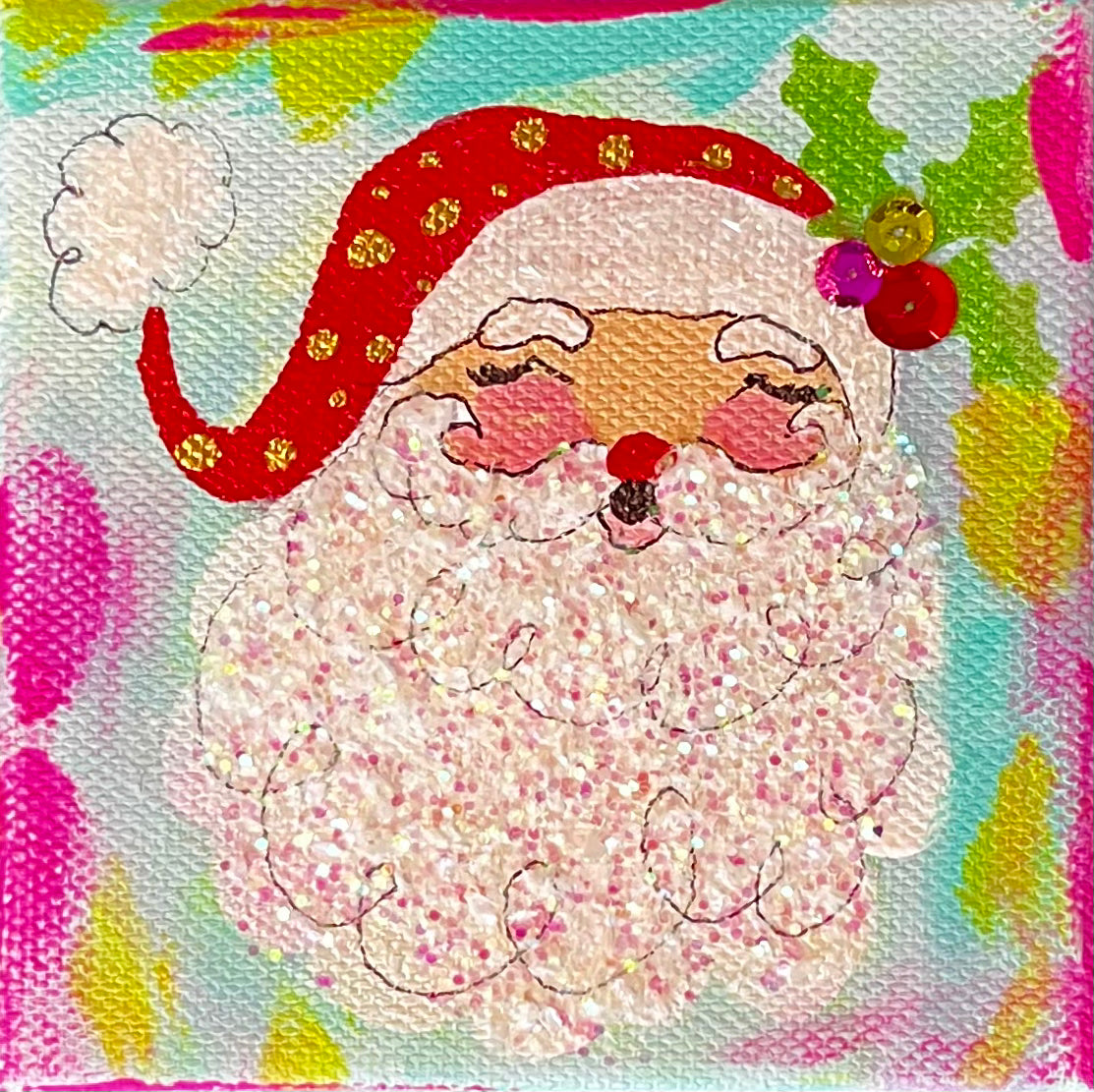 Santa Canvas 4 x 4