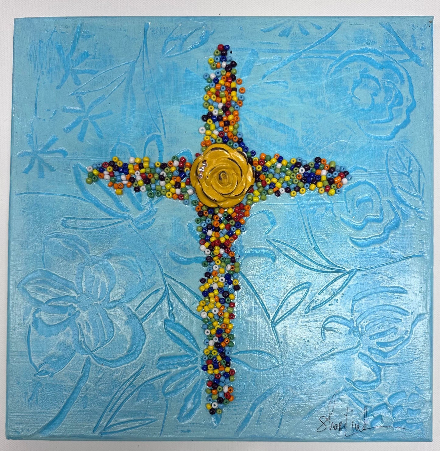 "Eternal Unity Cross" - 12x12" Canvas