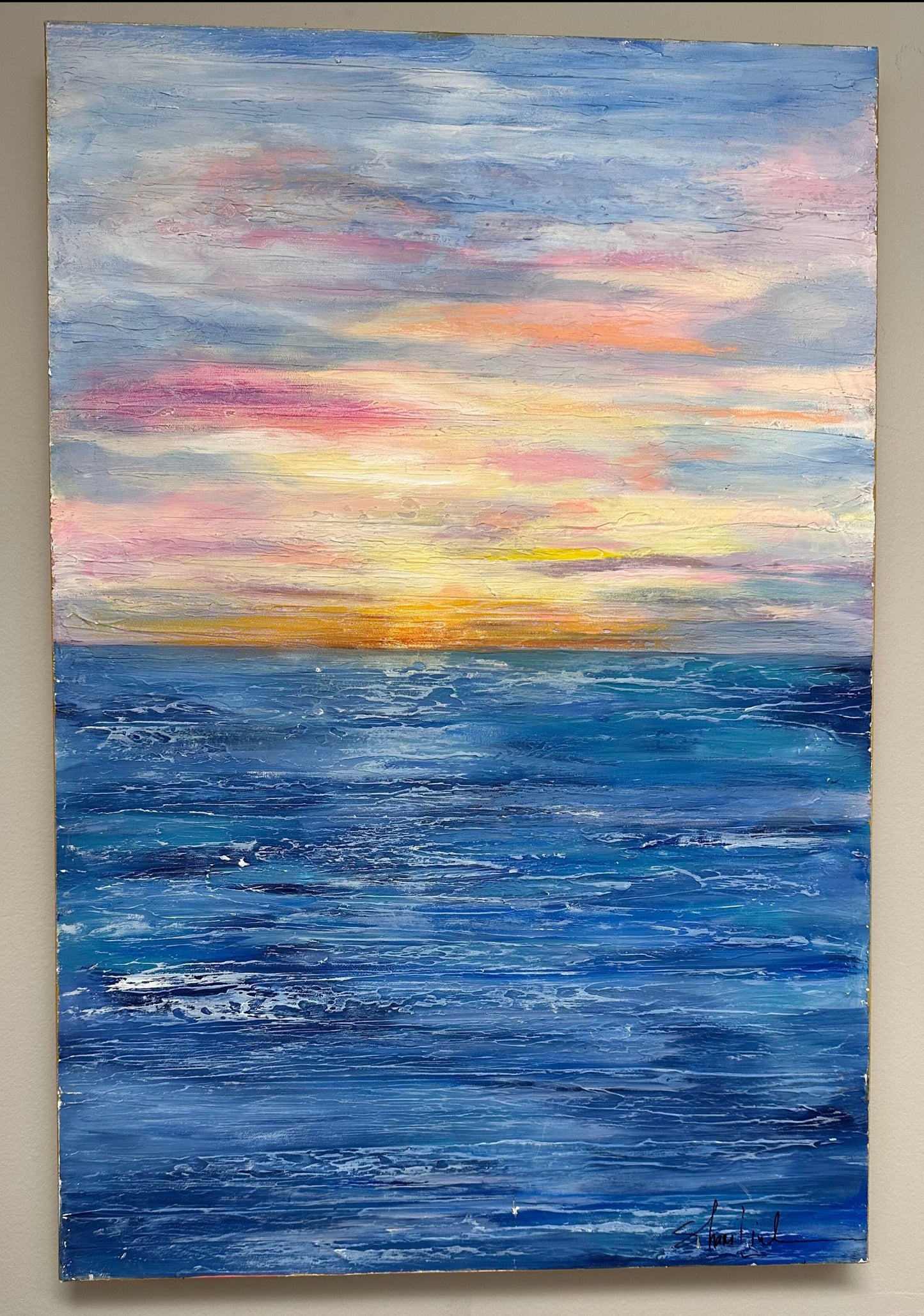 "Sincere Sunset" - 24x36" Canvas