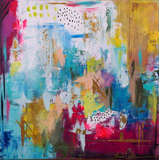 Chaotic Harmony Canvas