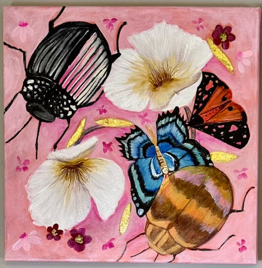 Harmony in the Garden Canvas
