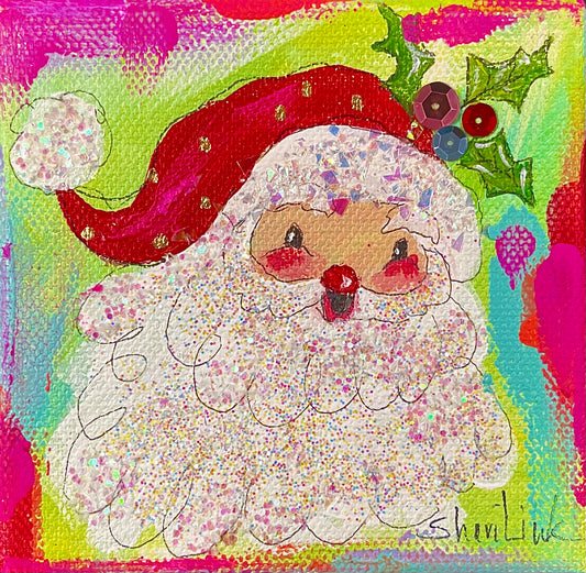 Santa Canvas 4 x 4