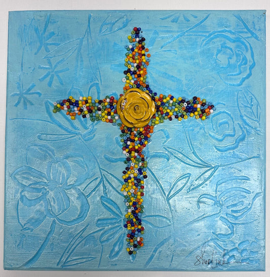 "Eternal Unity Cross" - 12x12" Canvas